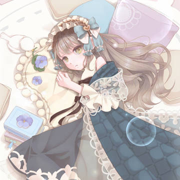 まどろみ(ポケコロアバターイラスト)