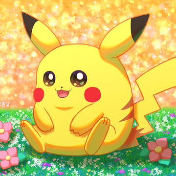 뚱카츄 | chubby Pikachu