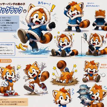 生誕35周年記念キャラ「マックラック」