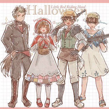 春なのにハロウィンを描くの？！