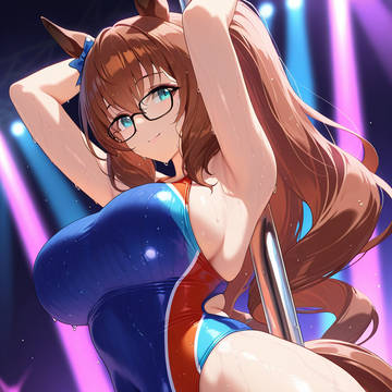 ウマ娘　マルゼンスキー　競泳水着