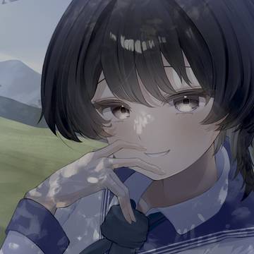 HDRの少女