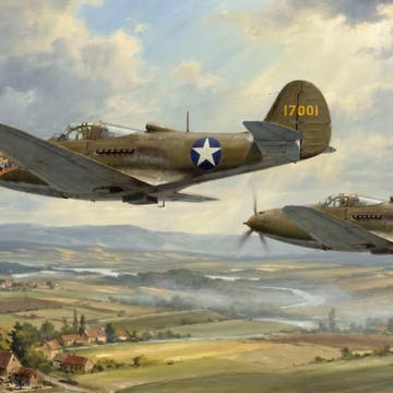 最前線の勇士 :  P-39エアコブラ