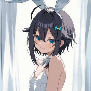白バニーきらーめ