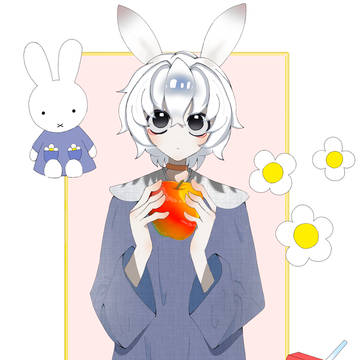 ミッフィーの擬人化