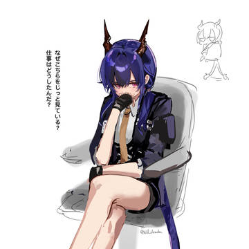 アークナイツ|3月のチェン落書き