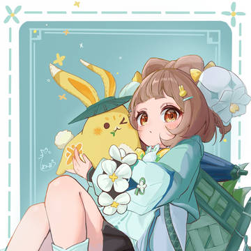 新衣装も可愛い🌱‬‪✨️