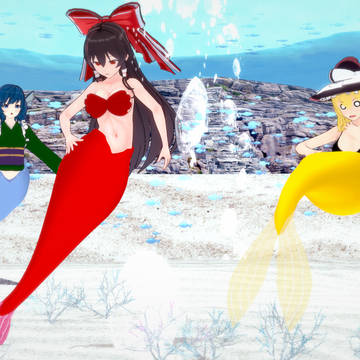 Touhou Mermaid Shenanigans