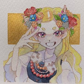 ポーランド民族衣装の子