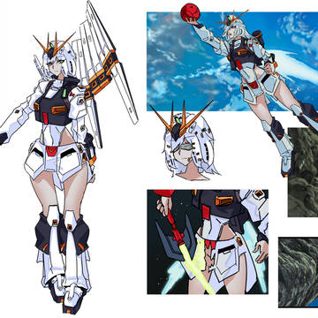 【MS擬人】RX-93 牛高達
