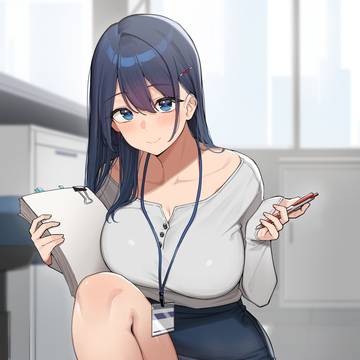 後輩ちゃん 「先輩、ペン落としましたよ」