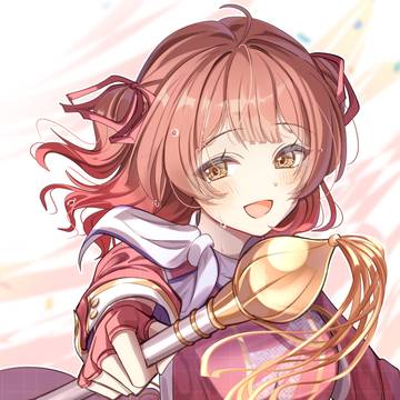 真っ白いページと水彩の主人公