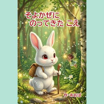 うさぽんと妖精の旅⑤🐰「そよかぜにのってきたこえ」🌈友情の絵本📖