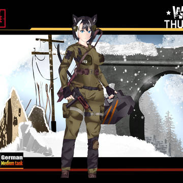 Ersatz M10 Gijinka
