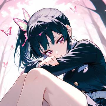 鬼殺隊に入隊した 栗花落カナヲ