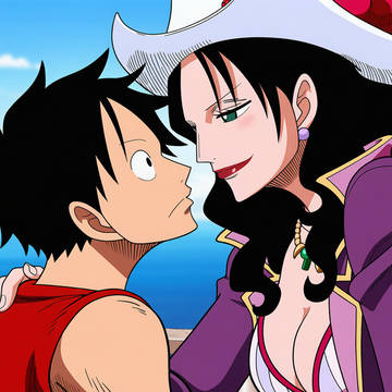 Alvida Cornered Luffy…