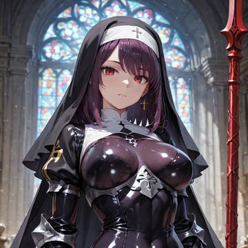 ぴっちりスーツ+シスター+騎士 (65)
