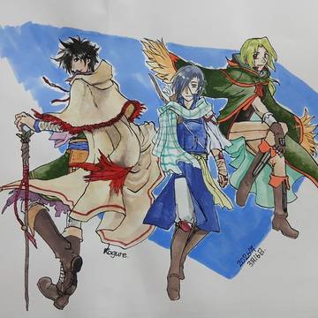 【絵師えふ】マフラーとかもふもふ組