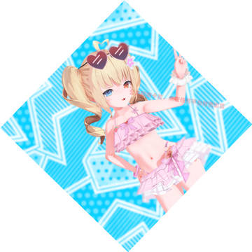 【5000粉纪念-キャラ配布】五月织姬 泳装