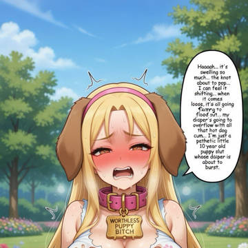 おむつ ロリコン 犬 Lolicon Knotted 🐕✨💦