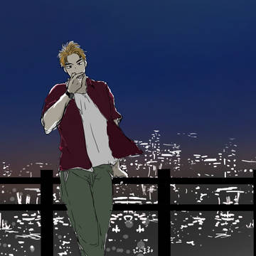 今夜も、此処で。