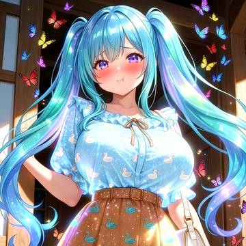 Glowing Butterflies 蝶の魔法