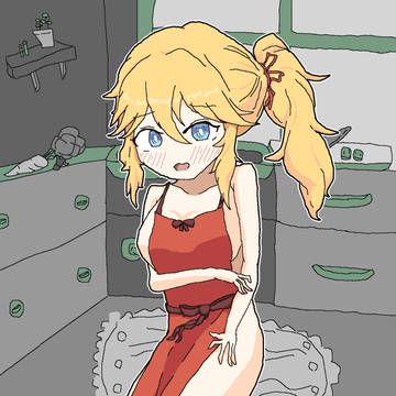 【プリコネR】ニノン 裸エプロン