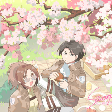 樱花树下
