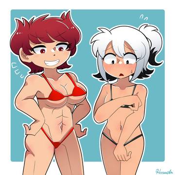 マイクロビキニなてまりと赤音
