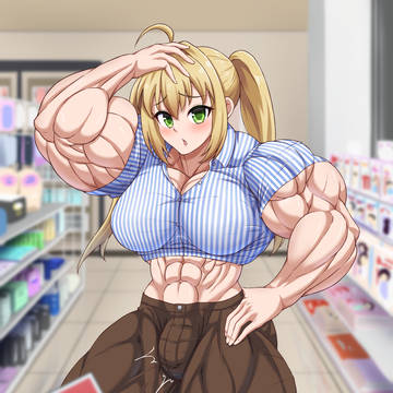 【Commission】 ふたなりネロちゃま
