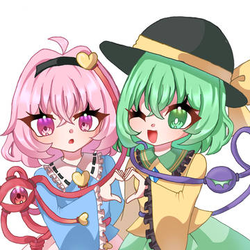👁️古明地さとり＆古明地こいし🧬