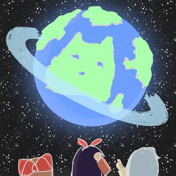 我就说地球上有个大羊驼吧☝️(^○^)