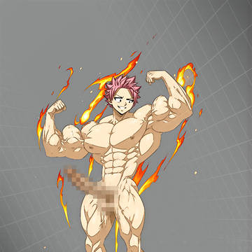 Natsu Dragneel Muscle Growth