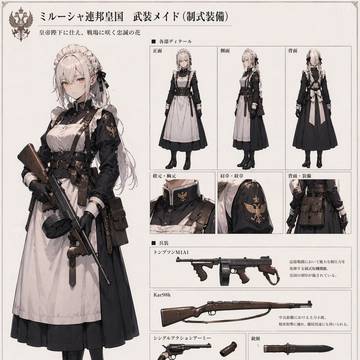 ミルーシャ連邦皇国近衛軍武装メイド