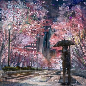 春の雨