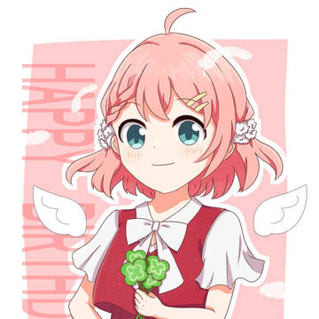 よちゅ 誕生日イラスト🍀︎