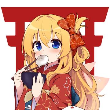 晴れ着リリーさん
