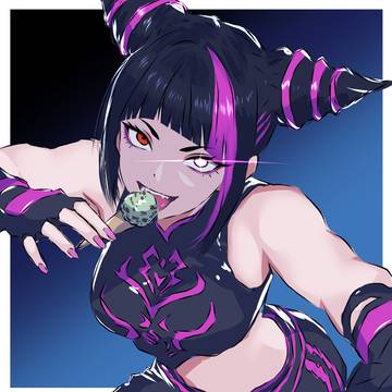 <模写>ストリートファイター ジュリ juri 3