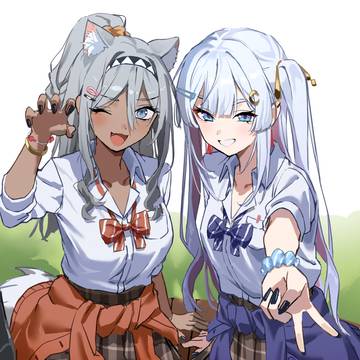 ギャル似合いそうな２人