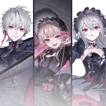 葛葉・魔界ノりりむ・サーニャ捏造衣装