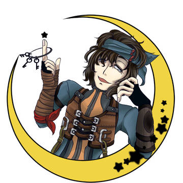ジャンさんとキリハさんアクキーイラストとお知らせ