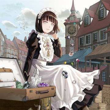 4月23日8巻発売『宝石商のメイド』