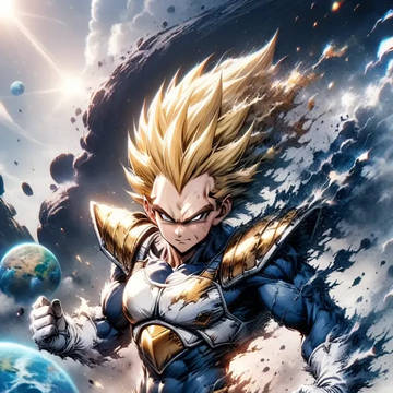 Vegeta Super Sayian - DBZ