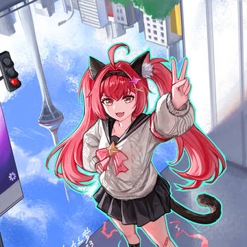 倒悬的娜娜莉喵