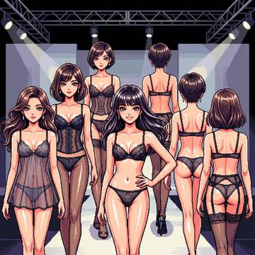 ランジェリーファションショー