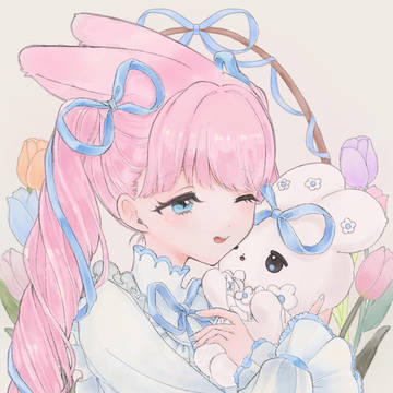 フィユエさんとむむぷりちゃん🌷
