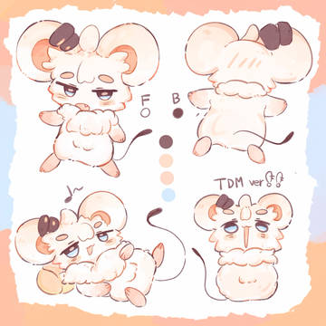 TDMバージョンで生まれ変わったシルちゃん..🐁💫
