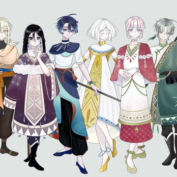 星峰六族記　キャラクター資料集