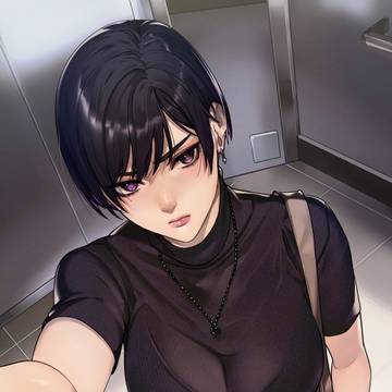 家まで我慢できなかったお姉さん