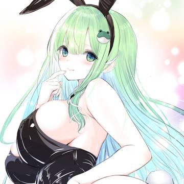 バニーの早苗さん🐇🐍🐸